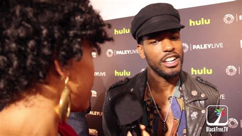 Luke James Plays Johnny Gill In The New Edition Story Youtube