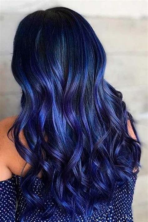 Blue black hair is typically about gently infusing blue tones into your look. How To Achieve The Dark Blue Hair You Always Wanted To Have