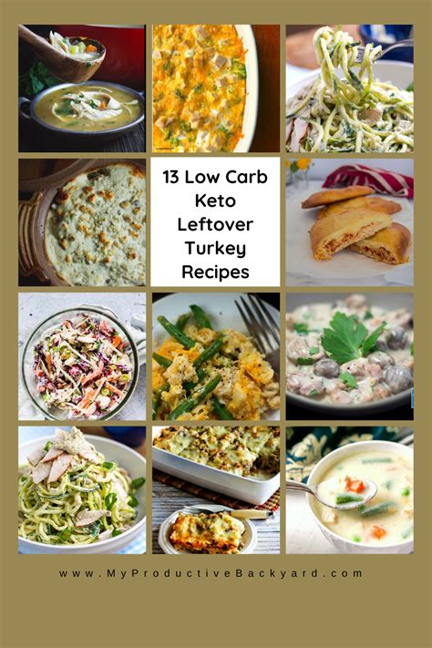 13 Low Carb Keto Leftover Turkey Recipes My Productive Backyard