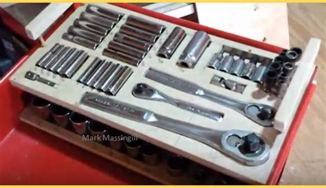 If yes, you must have failed because if you arrange the sockets horizontally then there is not enough space in the drawer as this method consumes more space. Video Organize Your Socket Set With This DIY Storage Tray. - Page 2 of 2 - BRILLIANT DIY