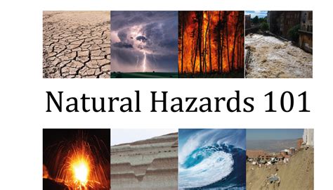 Natural Hazards Natural Hazards 101 The Concept Of Risk