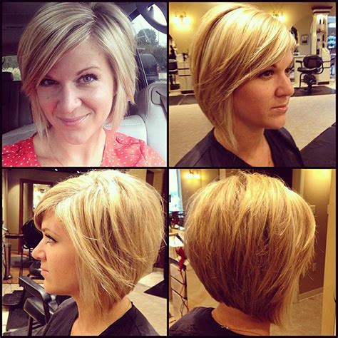 This is the perfect bob haircut for women thin hair and will lessen the density for with thick hair. 22 Layered Bob Hairstyle Ideas You Will Love! - Pretty Designs