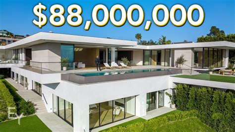 Inside A 88 Million Ultra Modern Beverly Hills Mansion Youtube