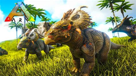 Ark Survival Evolved Capture Pachyrhino New Dino Ep7s01 Youtube