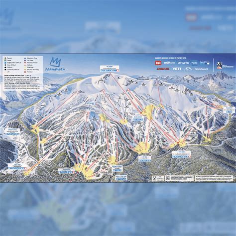 Mammoth Mountain Trail Map Snowjam Ski And Snowboard Expo