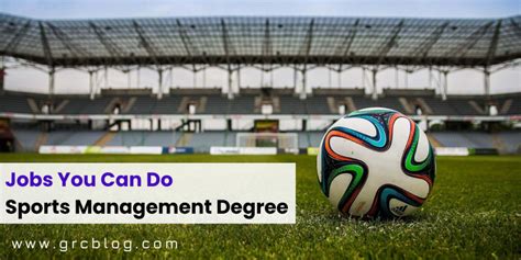 What Can You Do With Sports Management Degree 10 Careers And Salaries