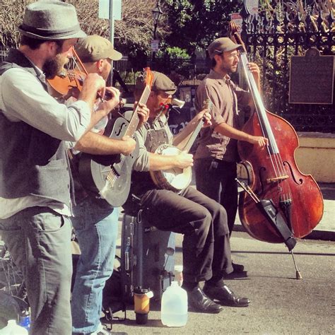 Musicians On Royal Street Nola Louisiana New Orleans Musicians