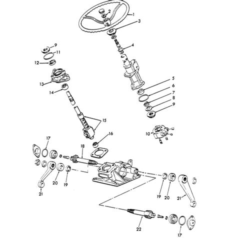 Ford 3000 Tractor Power Steering Diagram