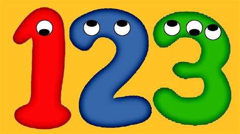 Numbers Songs 123 Numbers Song Teach The Numbers For Children In