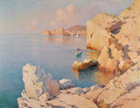 Alexei Vasilievich Hanzen Dubrovnik On A Sunny Day