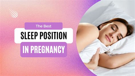 discover the best sleep position during pregnancy