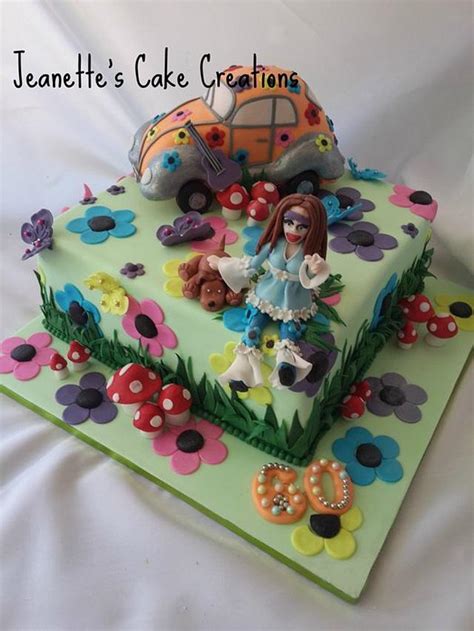 Fun 60s Cake Cake By Jeanettes Cake Creations And Cakesdecor