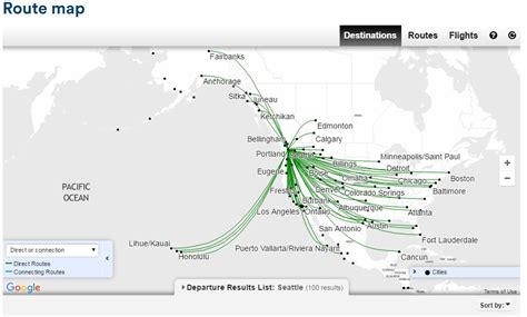 25 Route Map For Alaska Airlines Online Map Around The World