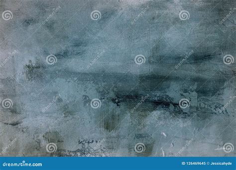 Pale Blue Grungy Painting Background Or Texture Stock Image Image Of