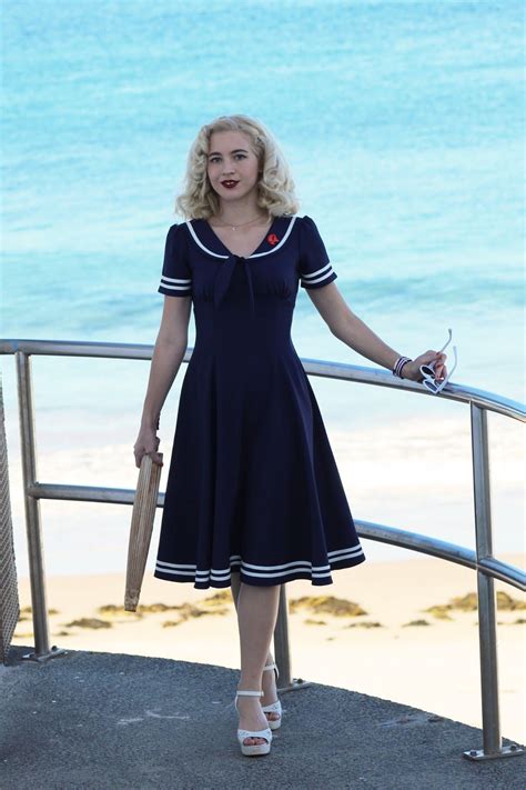 Nautical Time Sailor Dress Dress Pretty Style
