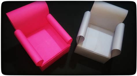 How To Make A Paper Sofa Diy Paper Craft Sofa How To Make Paper