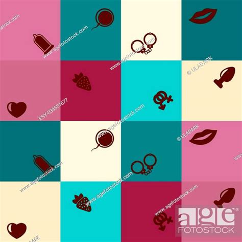seamless background with sex symbols for your design stock vector vector and low budget