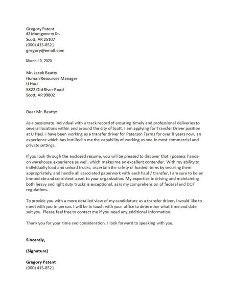 What Makes A Great Cover Letter 2020 Best Cover Letter Templates For