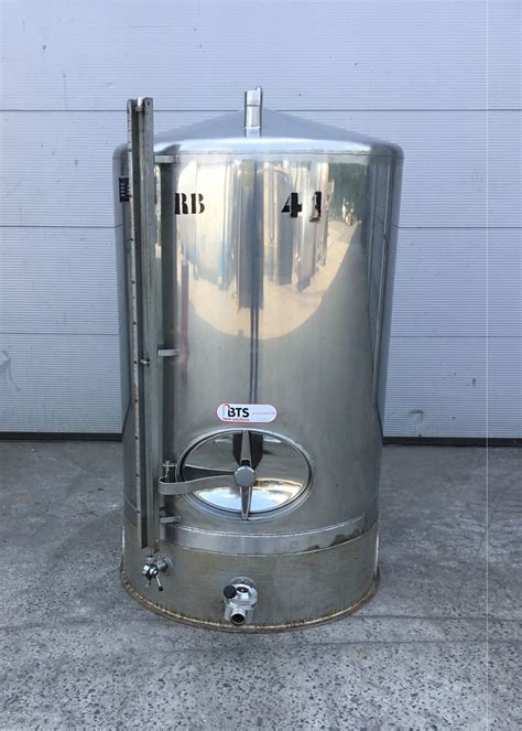 Used Stainless Steel 316 Tank With Conicle Bottom 1000l Equipment Trader