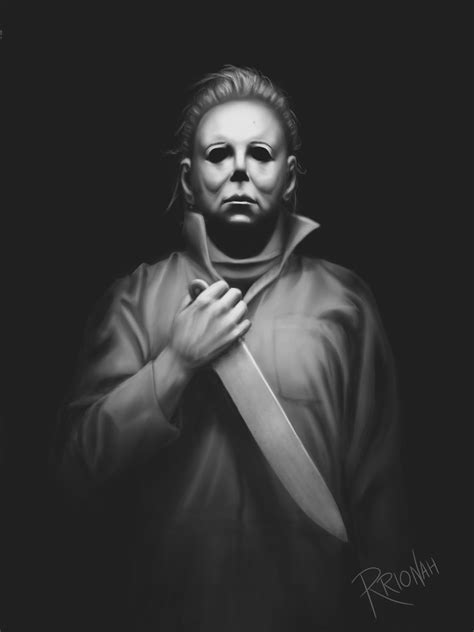 Michael Myers Images Black And White - bmp-city