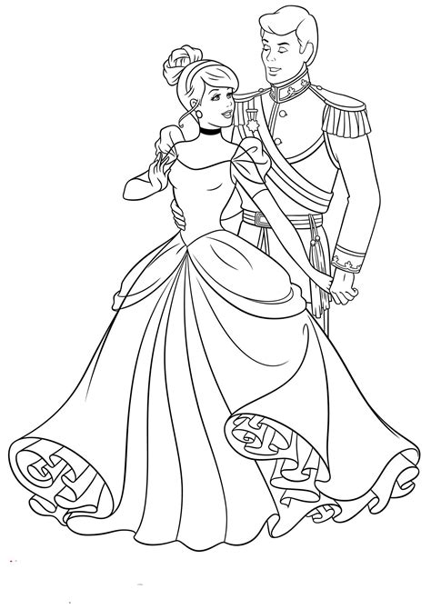 cinderella coloring pages tisc