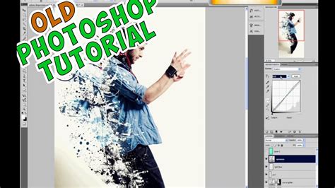 Photoshop Tutorial On Dispersion Effect Youtube