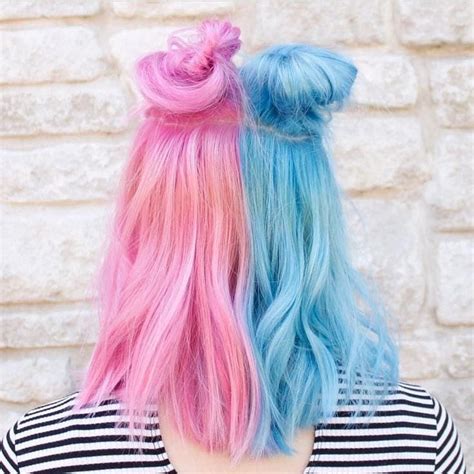 Unbelievable Photos Of Split Dyed Hair Concept Colored Hair