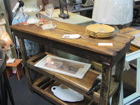 Maybe you would like to learn more about one of these? RUSTIC 'BARNWOOD' WINE BAR BUFFET TABLE | Farm table ...
