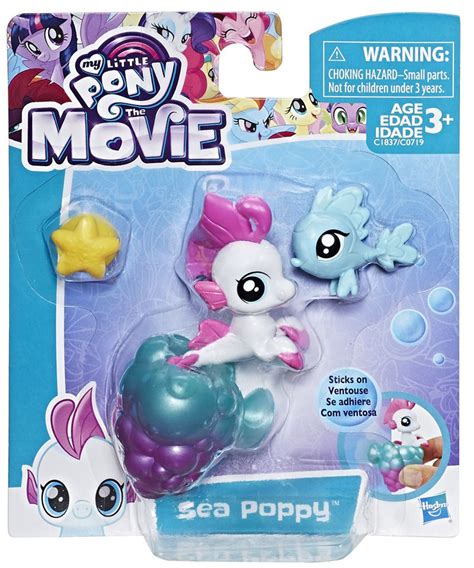 My Little Pony The Movie Sea Poppy Baby Seapony Mini Figure Hasbro Toys