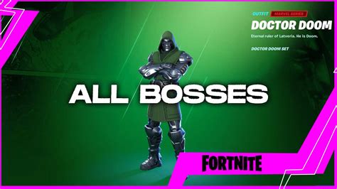Among the new bosses added in fortnite chapter 2 season 4, only dr doom has his own poi as of now. How Many Bosses are in Fortnite Season 4? - New Bosses ...