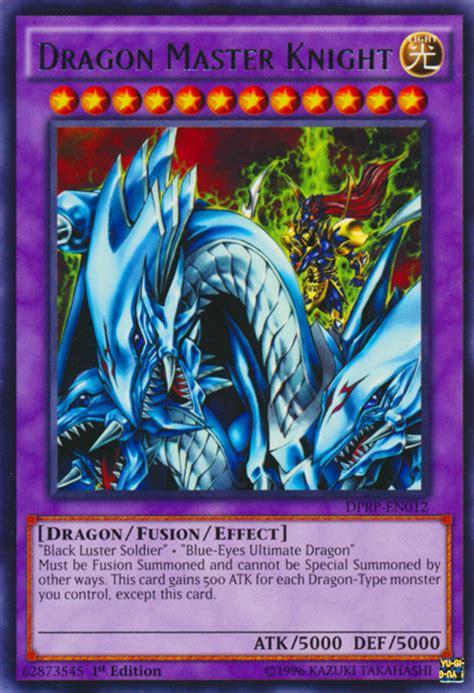 Yu Gi Oh Soldier Blue Custom Yugioh Cards Ultimate Dragon Youkai