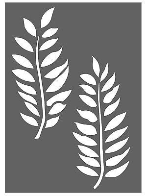 Simple Stencil Designs Leaf