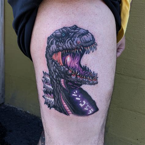 Godzilla Tattoo Design By Kingoji On Deviantart Tattoo Ideas In