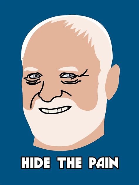 Hide The Pain Harold Meme Funny Scarf By Untagged Shop Redbubble