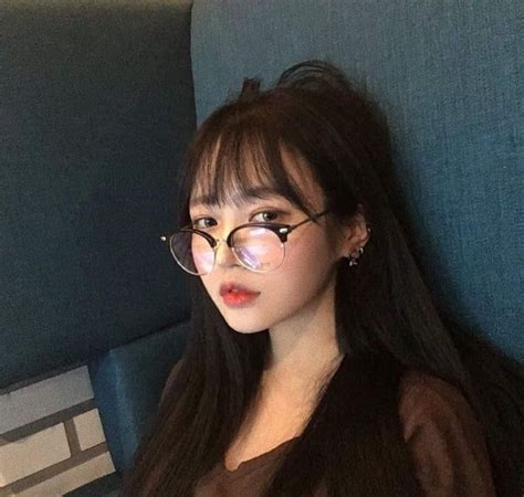 Asian Glasses Bangs And Glasses Girls With Glasses Ulzzang Korean