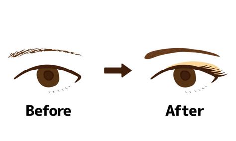 60 Eyelash Before And After Stock Illustrations Royalty Free Vector