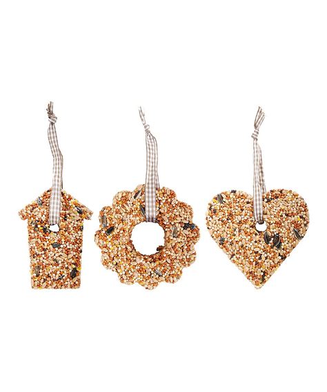 Large Birdseed Feeder Ornament Set Daily Deals For Moms Babies And