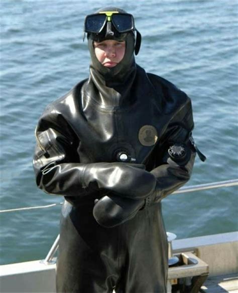 Modern Rubber Dive Suits For Scuba Diving