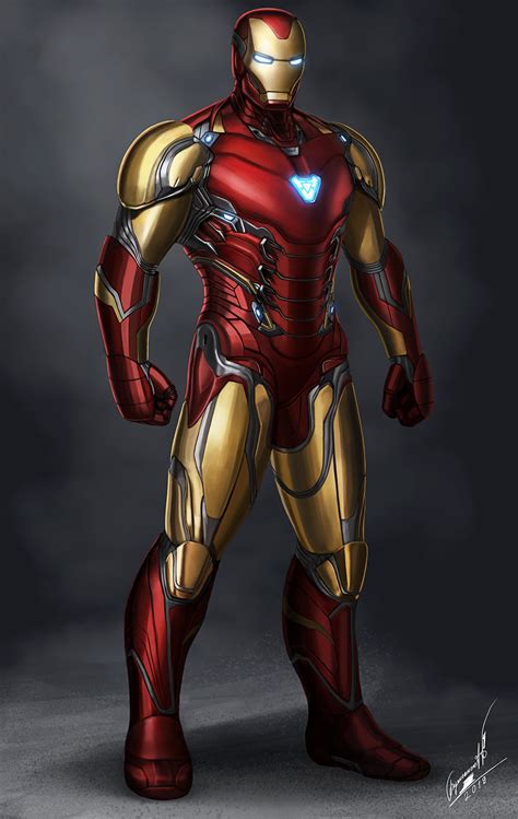 Artstation Iron Man Mark 85