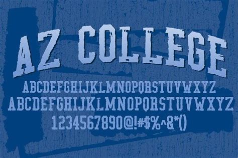 Az College Slab Serif Fonts Slab Serif Serif Fonts