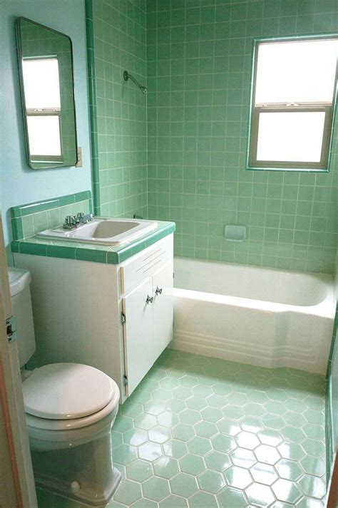 Pin By Adam Hudson On Retro House Designs 40s 50s 60s Green Tile