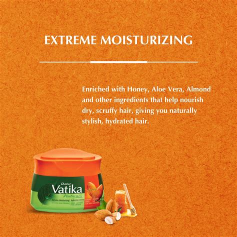 Buy Dabur Vatika Naturals Hair Cream Natural Moisturizing Hair Cream