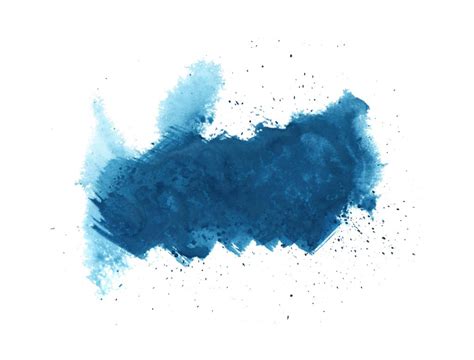 4 Dark Blue Watercolor Background 