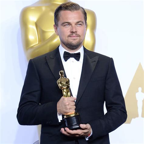 Leonardo Dicaprio At The Oscars 2016 Popsugar Celebrity