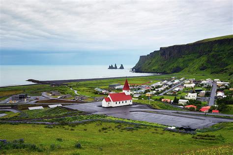 Village Of Vik I Myrdal In Iceland Photograph By Miroslav Liska Fine