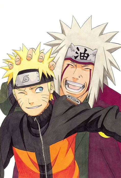 Master Jiraiya And Naruto Naruto Jiraiya Iruka Naruto Naruto