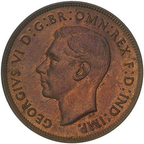 Penny 1945, Coin from Australia - Online Coin Club