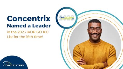 Concentrix Recognized On 2023 Iaop Global Outsourcing 100 List