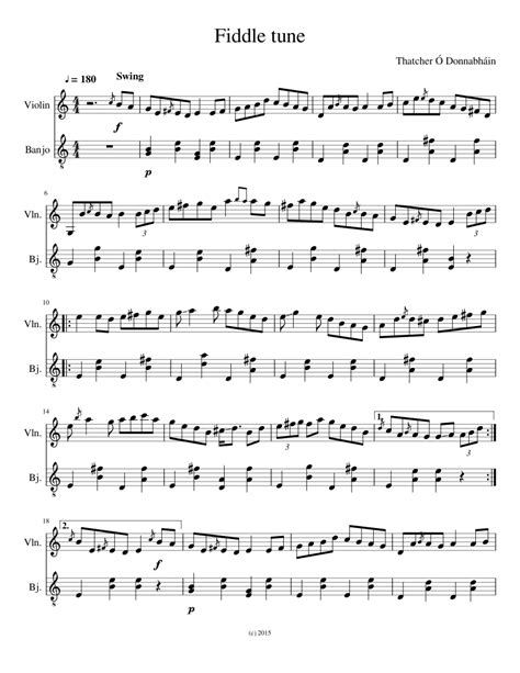 Fiddle Reel Sheet Music For Violin Guitar Download Free In Pdf Or Midi