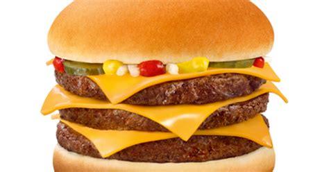 Triple Cheeseburger Mcdonalds France